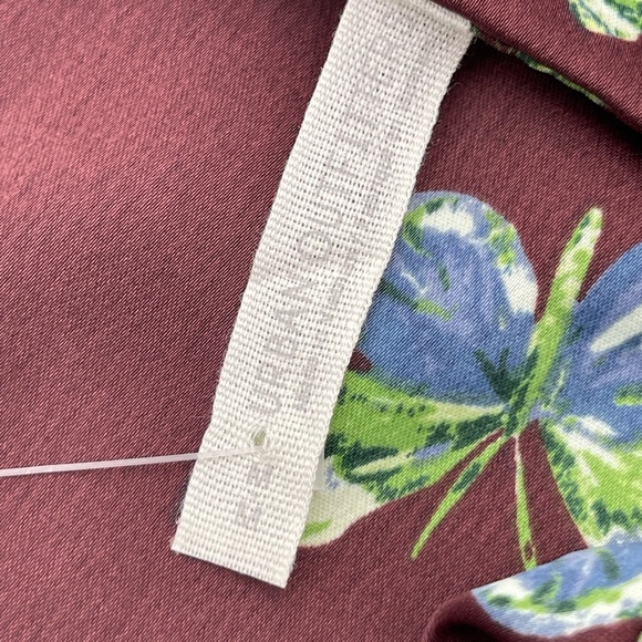 Urban Outfitters Women’s Medium Mallory Butterfly Mini Slip Dress Silky Summer - Picture 10 of 14